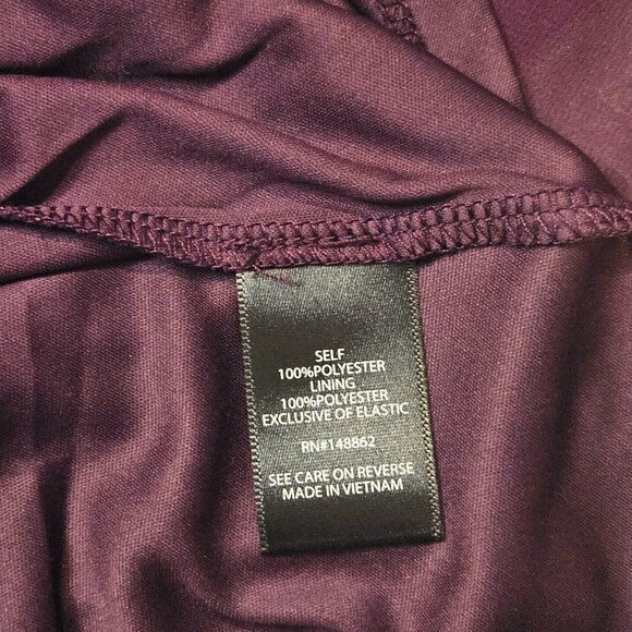 Torrid Peplum Chiffon Long Sleeve Top sz0/12 - Picture 9 of 9